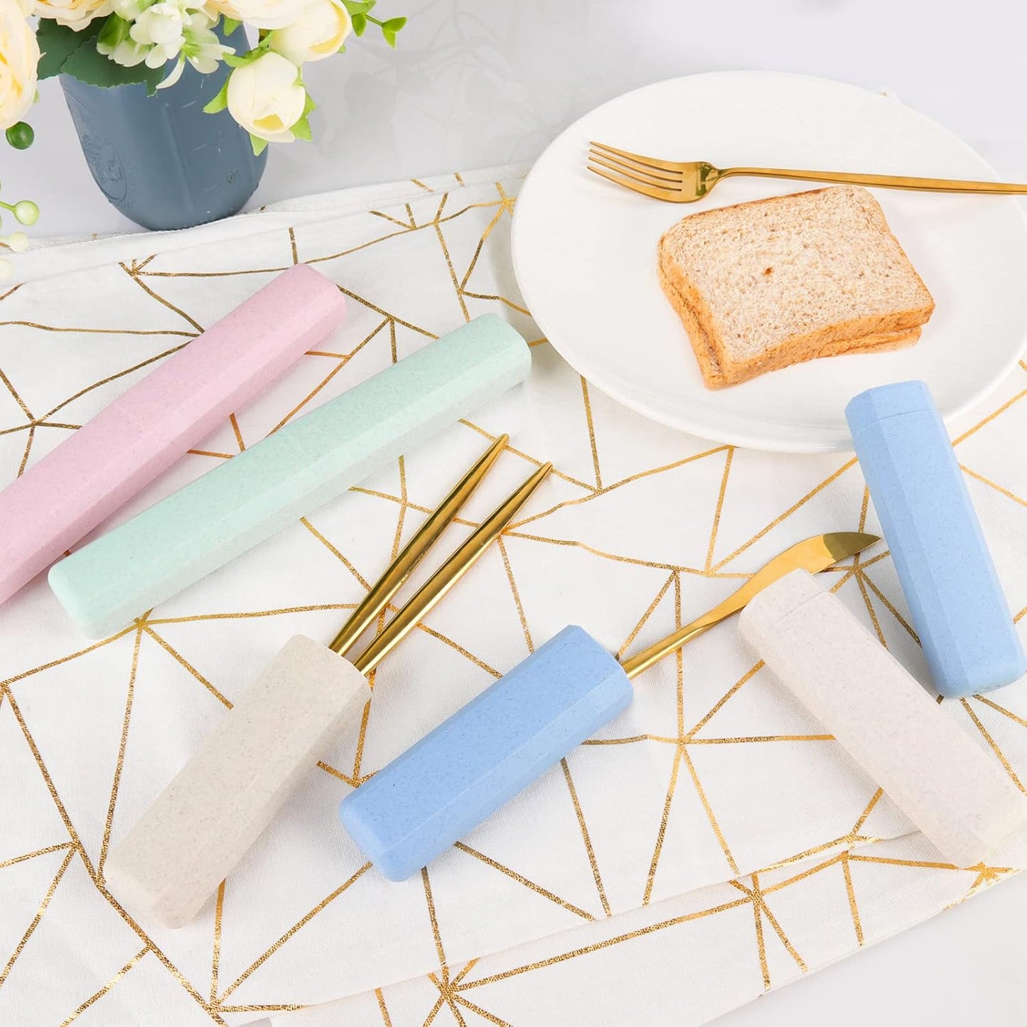 4 Pack Travel Toothbrush Case