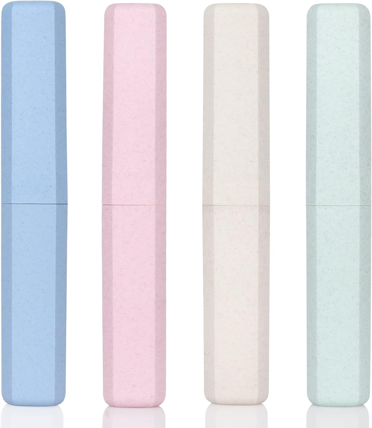 4 Pack Travel Toothbrush Case