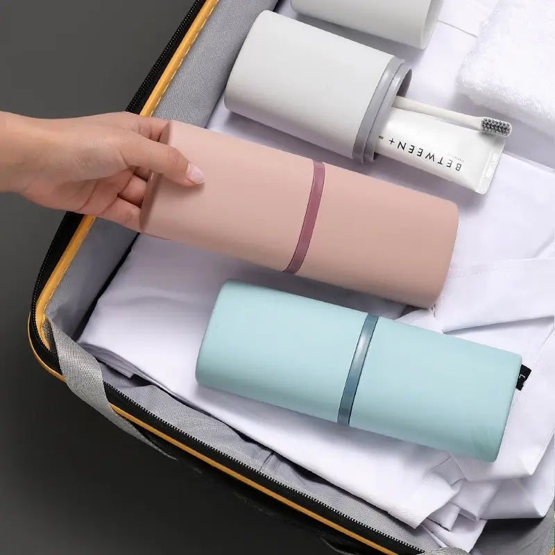 Toothbrush & Toothpaste Travel Case
