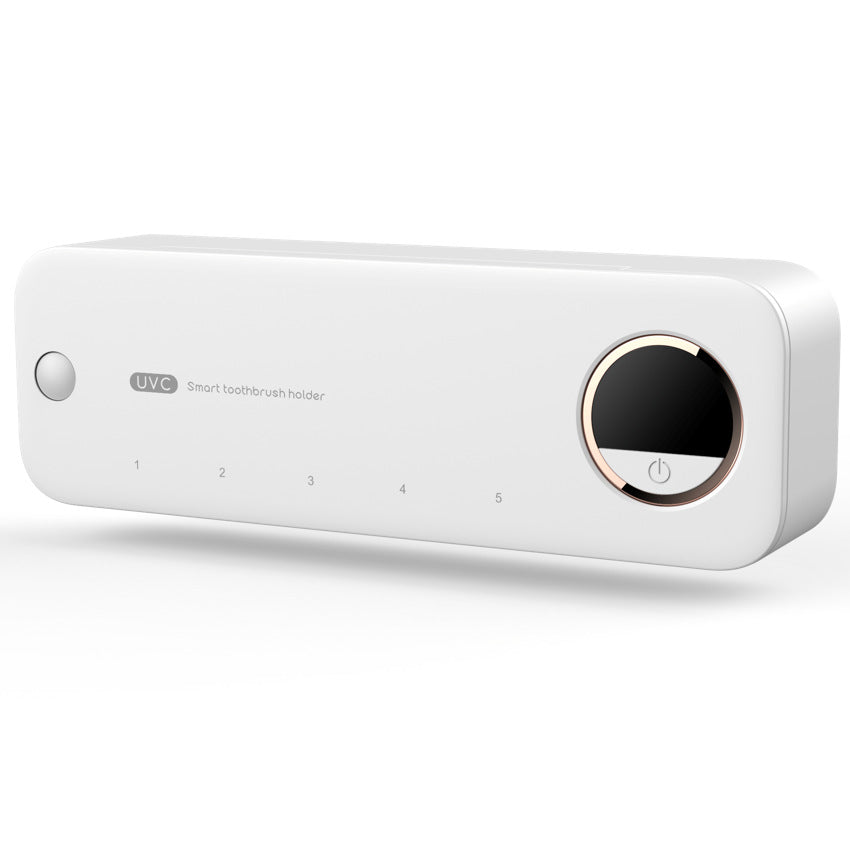 Wall-mounted Rechargeable UV Toothbrush Holder/Sterilizer  